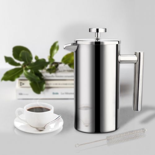 High Quality Double-Wall Insulated Coffee Tea Maker Pot