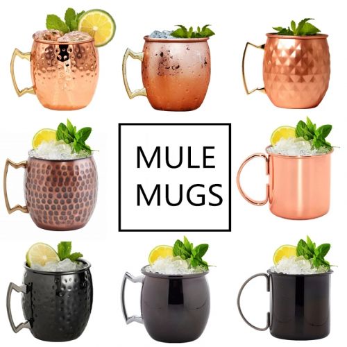 Moscow Mule Copper Metal Mug Cup