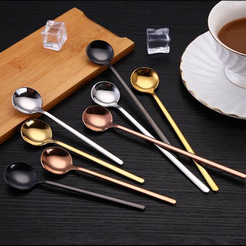 Stainless Steel Coffee Spoon Round Head