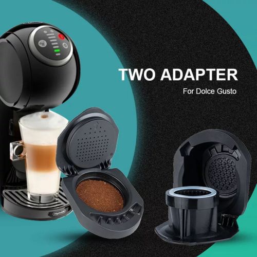 Adapter for Dolce Gusto Machine Reusable Capsule Refillable Coffee