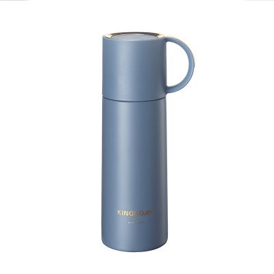 350ml Thermos Bottle Stainless Steel Insulated Water Bottle + Glass Cup Milk Portable Vacuum Flask Coffee Mug Lovers Gift 
