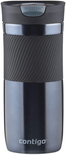 CONTIGO SNAPSEAL BYRON VACUUM-INSULATED STAINLESS STEEL TRAVEL MUG, 16 OZ, DEEP SEA AND STORMY WEATHER