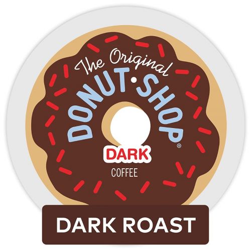 THE ORIGINAL DONUT SHOP DARK, SINGLE-SERVE KEURIG K-CUP PODS, DARK ROAST COFFEE, 72 COUNT