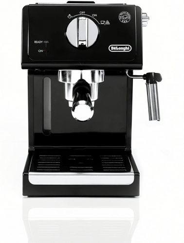 De'Longhi ECP3120 15 Bar Espresso Machine with Advanced Cappuccino System, 9.6 x 7.2 x 11.9 inches, Black/Stainless Steel