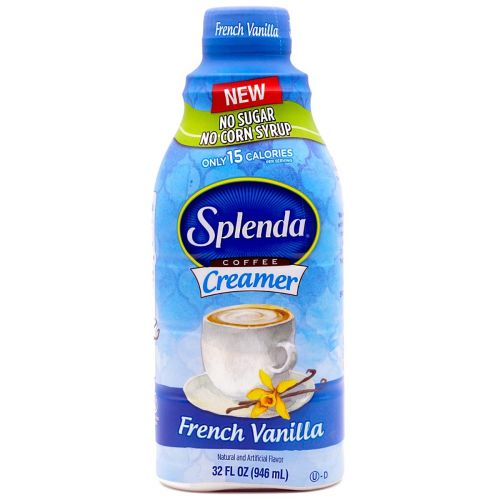 SPLENDA VANILLA COFFEE CREAMER, 32 OUNCE