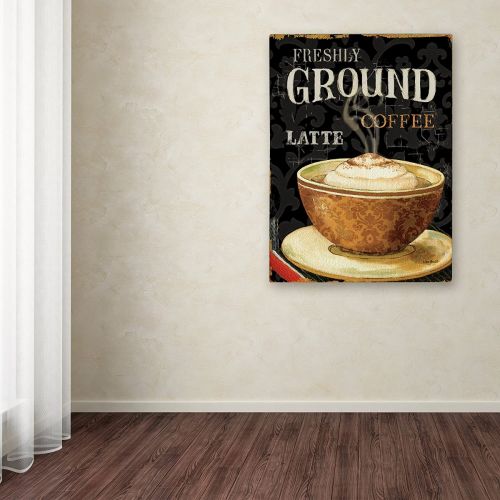 TODAY'S COFFEE II WALL DECOR BY LISA AUDIT, 24 BY 32" CANVAS WALL ART