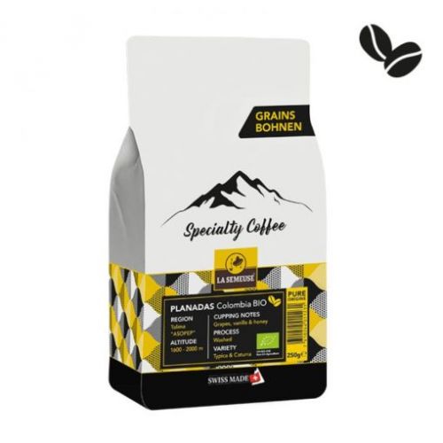 SPECIALTY COFFEE PLANADAS – COLUMBIA- LIMITED EDITION – 8.8 OZ. WHOLE BEAN